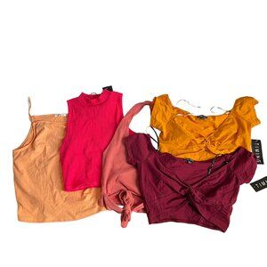 Crop top bundle NWOT